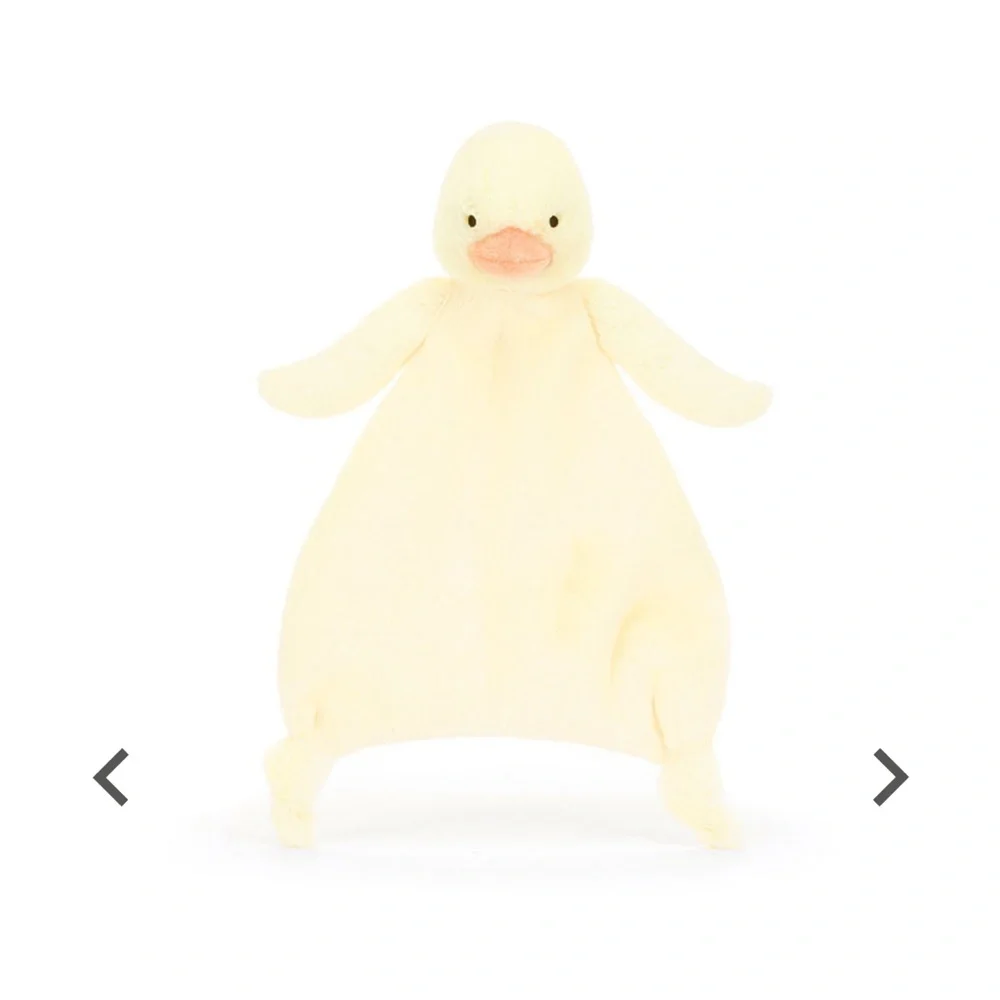 🐥 Jellycat Cream Plush Cuddle Duck Toy